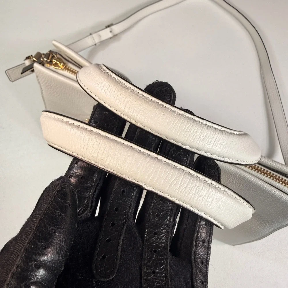 Kate Spade Bette Concord Street Bright White Leather Satchel Crossbody Bag